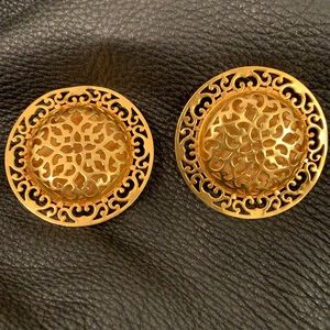 Vintage earrings I purchased in Paris